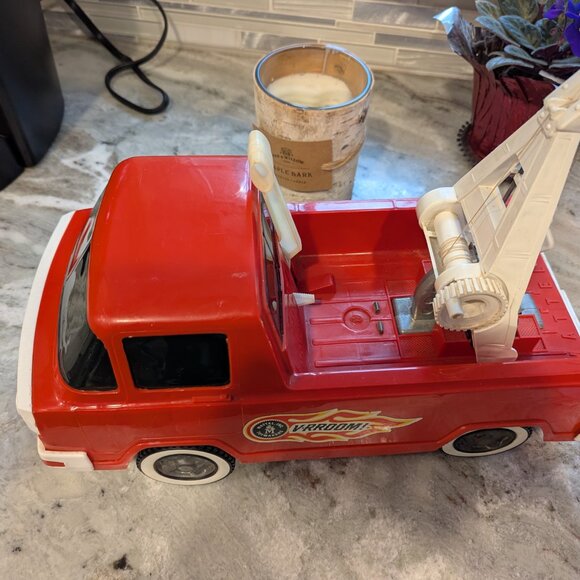 Mattel Vrroom Power Wrecker Truck Vintage great Condition! Vroom Power see video - Picture 6 of 14